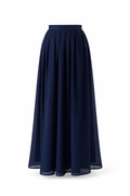 Navy Georgette skirt